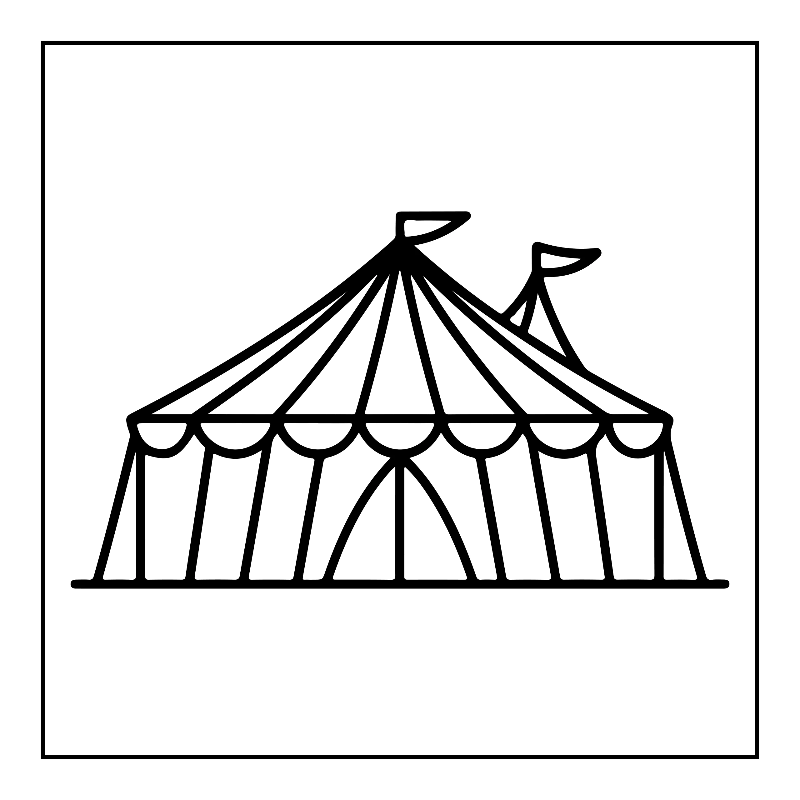 Circus Tent Coloring Page — Coloring page