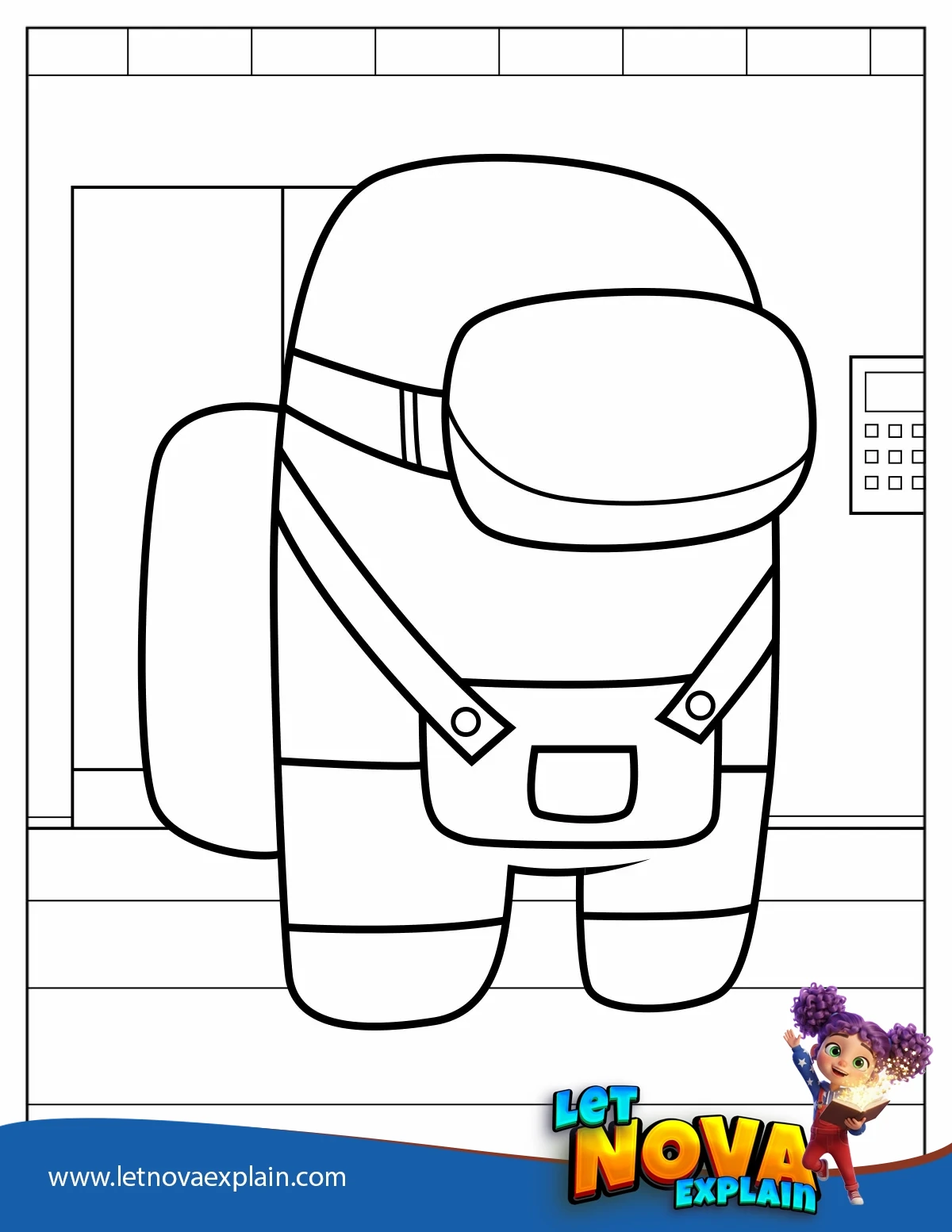 Among Us Minions Skin — Printable PDF