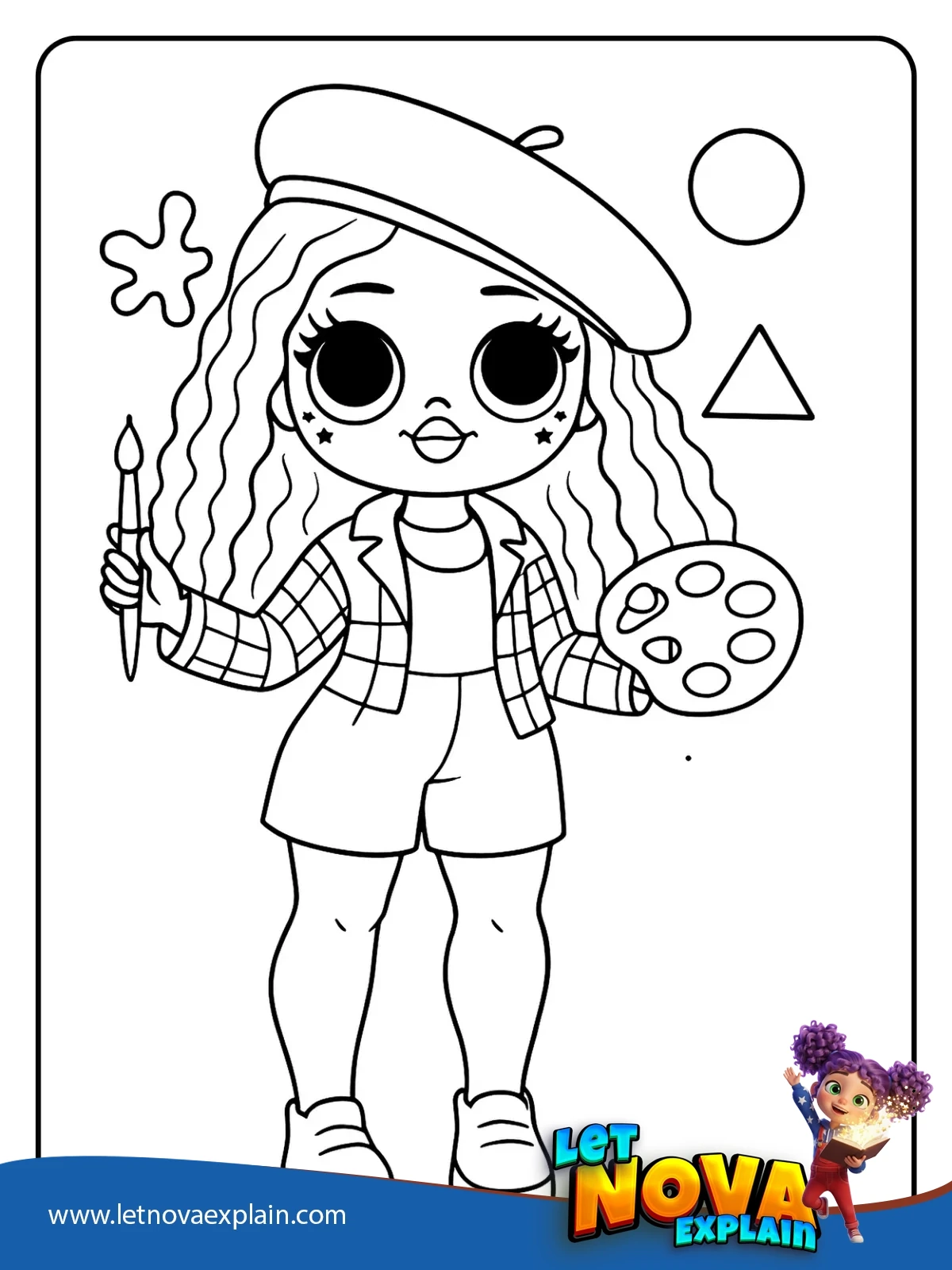 Neonlicious Paints coloring — PDF imprimible